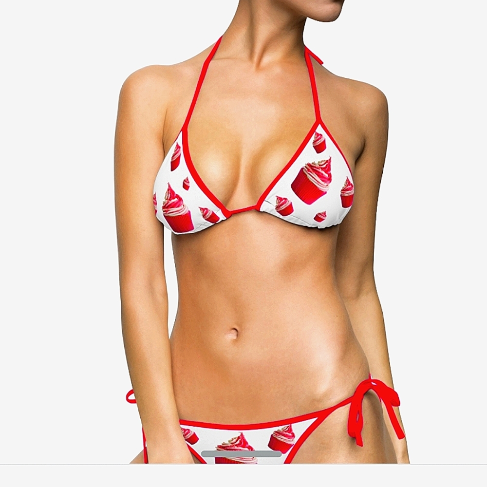 Cupcake String bikini
